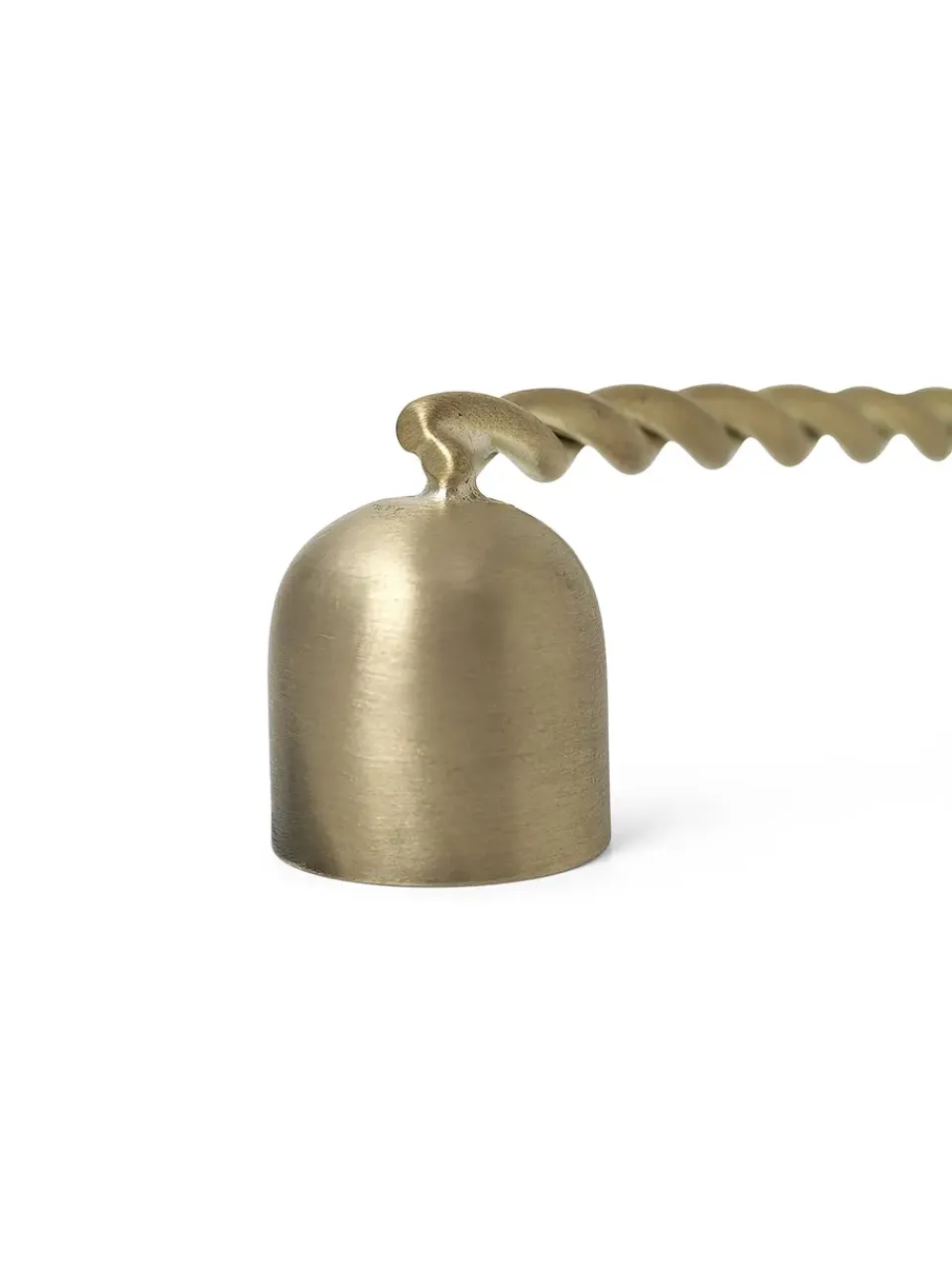 Sale Ferm Living Apagavelas Twist, brass Color dorado