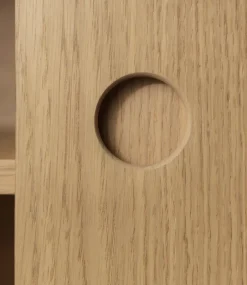 Clearance FDB Møbler Aparador A83 Butler sideboard, Oak nature lacquered Marrón