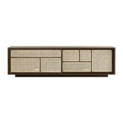 New Design House Stockholm Aparador Air low, Roble oscuro Marrón