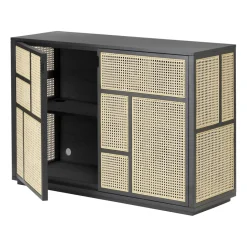 Clearance Design House Stockholm Aparador Air, Negro