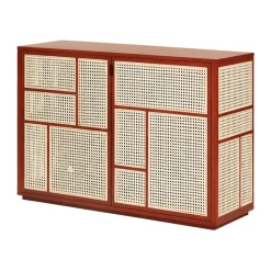Hot Design House Stockholm Aparador Air, Rojo