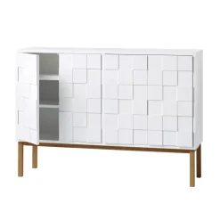 Clearance A2 Aparador Collect 2010 bajo, Roble Blanco