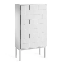 Clearance A2 Aparador Collect 2010, Patas blancas Blanco