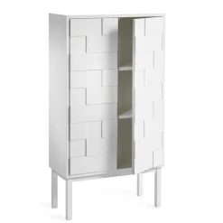 Clearance A2 Aparador Collect 2010, Patas blancas Blanco