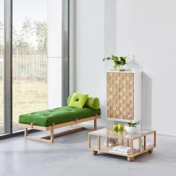 Hot A2 Aparador Collect 2016, roble aceitado - Blanco