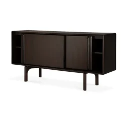 Outlet Ethnicraft Aparador Flow , Rose brown mahogany, 168x82 cm Marrón