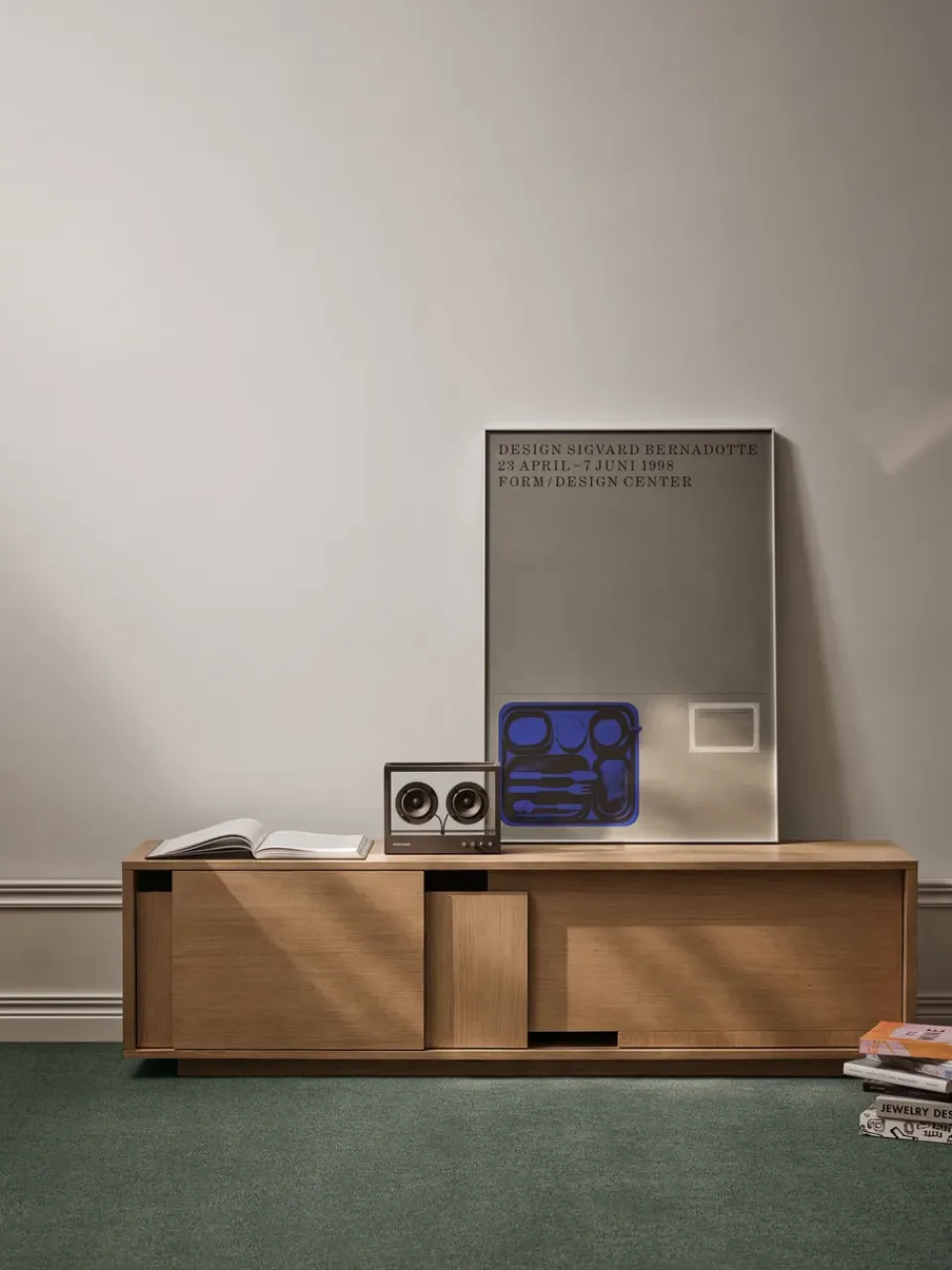 Design House Stockholm Aparador Layer, Roble, 180×51 cm Beige