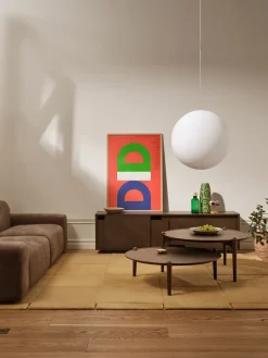 Best Design House Stockholm Aparador Layer, Roble oscuro, 180×51 cm Marrón