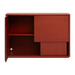 Online Design House Stockholm Aparador Layer, , 120×82 cm Rojo