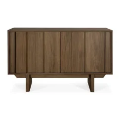 Online Ethnicraft Aparador Pillar, Wild brown teak, 119 cm Marrón
