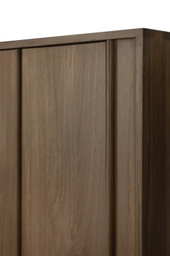 Online Ethnicraft Aparador Pillar, Wild brown teak, 119 cm Marrón