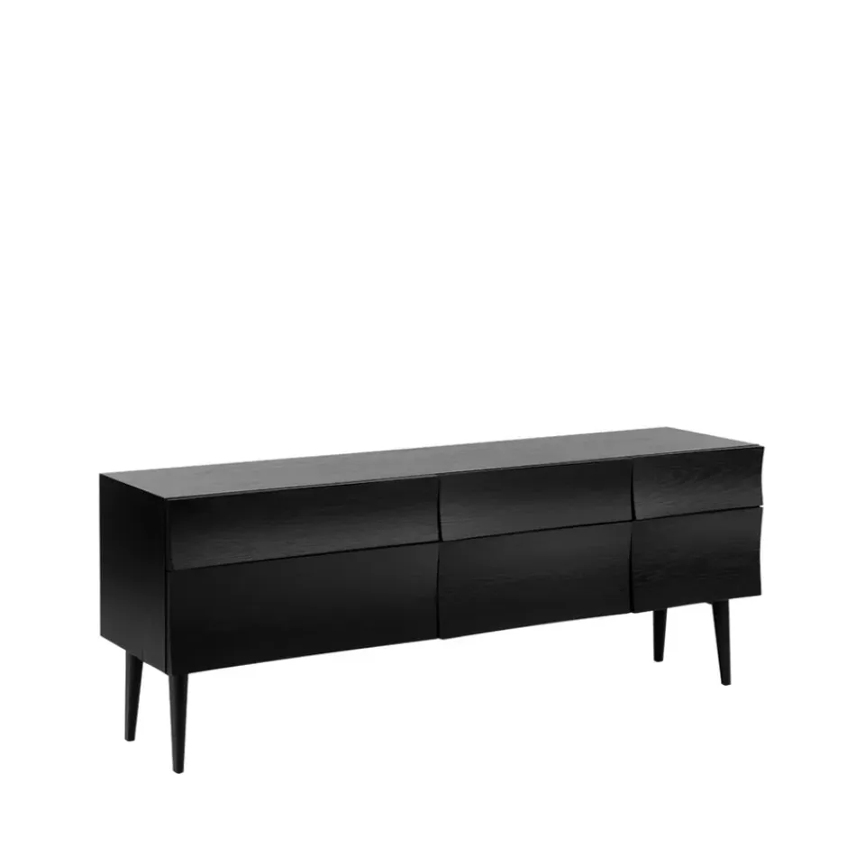 Online Muuto Aparador Reflect, Black large Negro