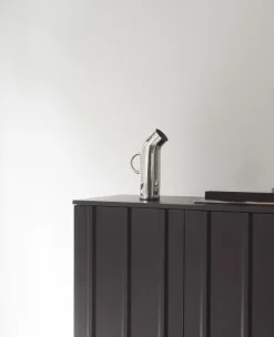 Hot Normann Copenhagen Aparador Rib 96x98,5 cm, Soft Black Negro