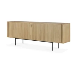 New Ethnicraft Aparador Roller Max, Roble, 224 cm Beige