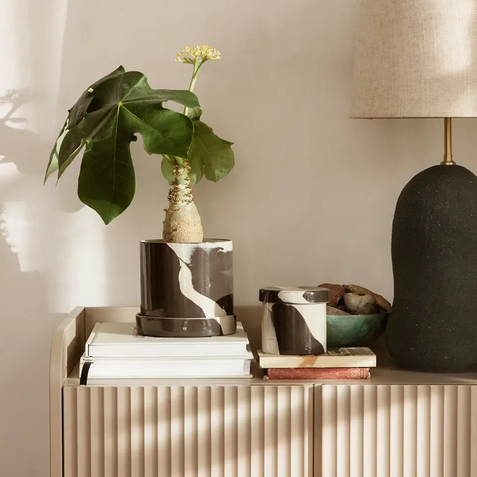 Sale Ferm Living Aparador Sill Low, Cashmere Beige