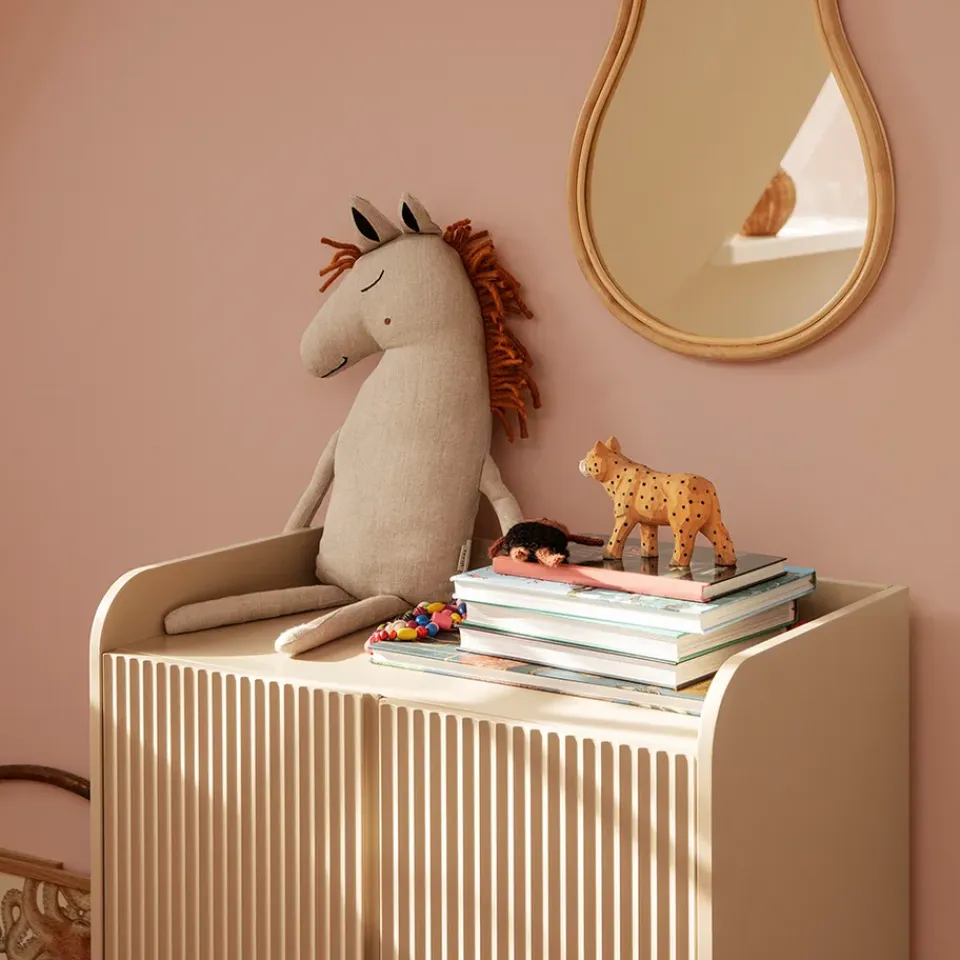 Sale Ferm Living Aparador Sill Low, Cashmere Beige