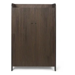 Ferm Living Aparador Sill Low, Dark stained oak Marrón