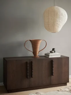Sale Ferm Living Aparador Unda 146x68x50 cm, Roble manchado oscuro Marrón