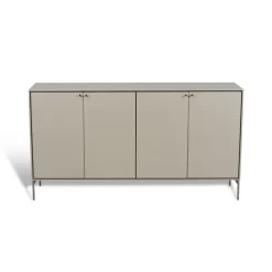 Clearance Mavis Aparador Volt 80x148 cm, -acero inoxidable Beige