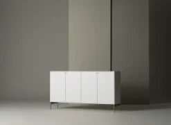 New Mavis Aparador Volt 80x148 cm, Lacado Blanco