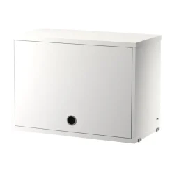 Hot String Armario con puerta abatible , , 58x30 cm Blanco