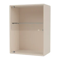 Outlet Montana Armario de baño Ripple 35,4x46,8x20 cm, Clay Gris