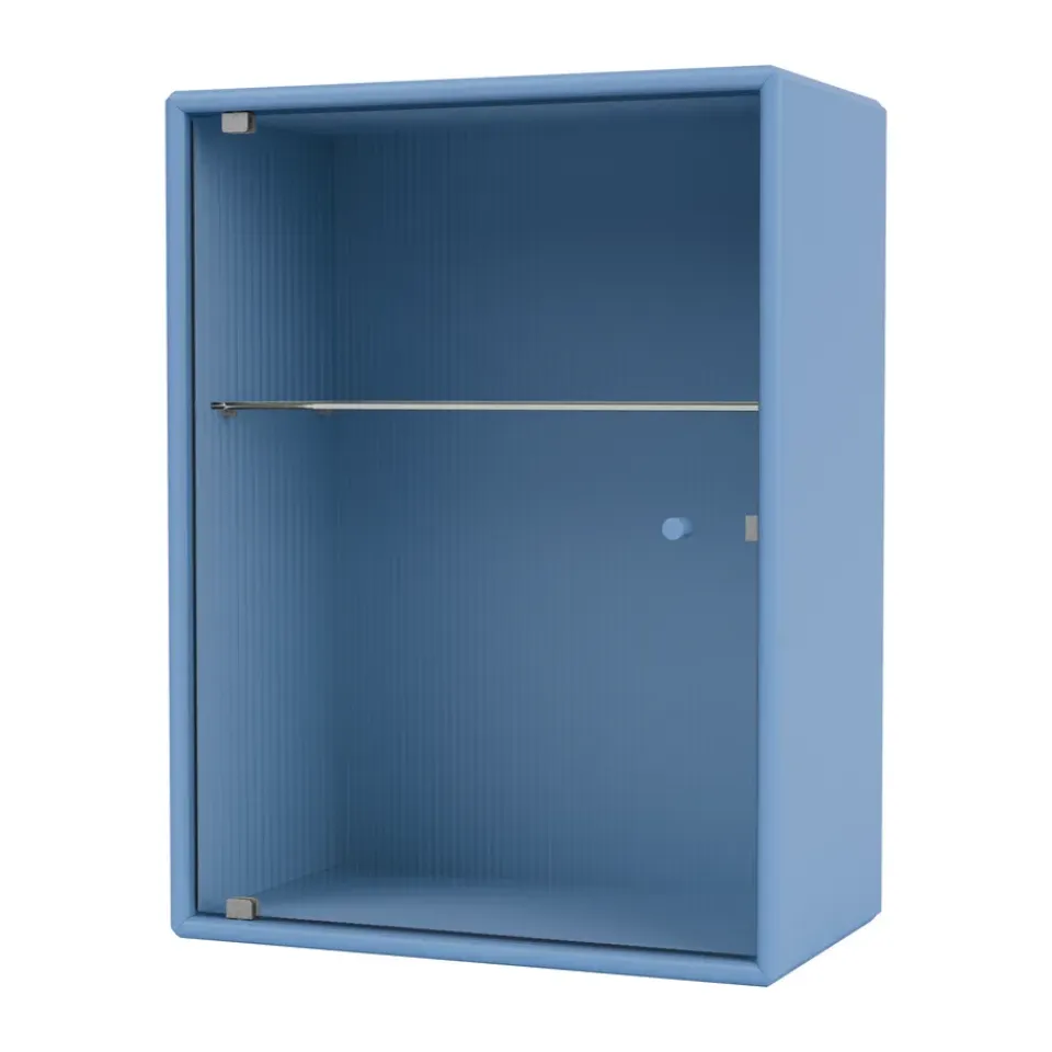 Outlet Montana Armario de baño Ripple 35,4x46,8x20 cm, Azure Azul