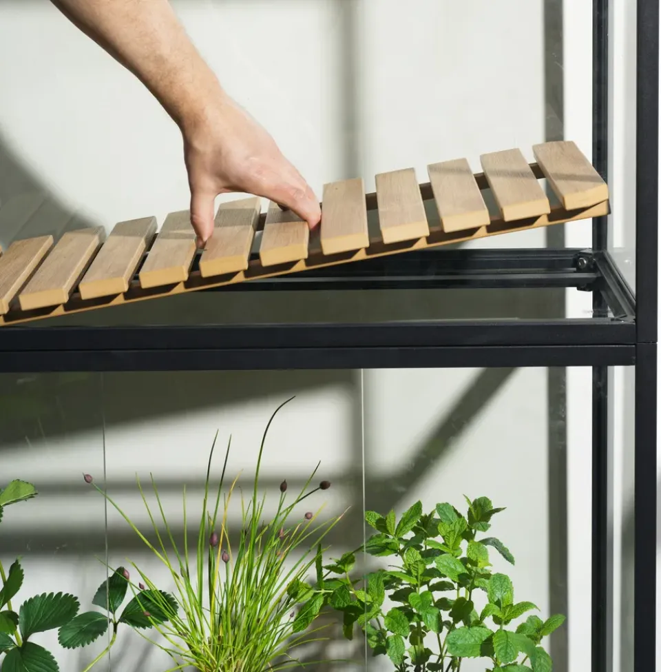 Sale Brafab Armario para plantas Grower Greens, , 81x137 cm Negro