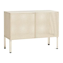 Online HAY Armario Perforated Cabinet small, Eggshell Blanco