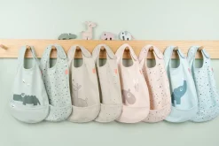 Clearance Done by deer Baberos con velcro Ozzo 2-pack, Powder Beige