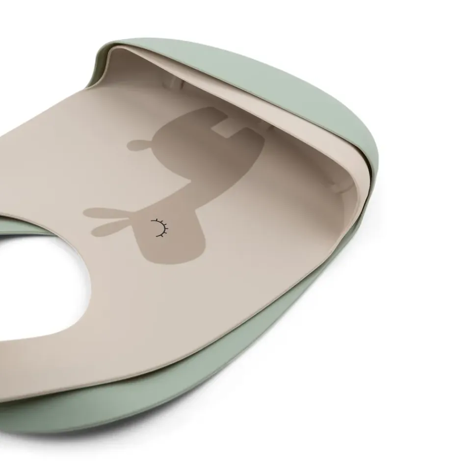 Outlet Done by deer Baberos Lalee 2-pack, Sand-green BeigeVerde
