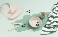 Outlet Done by deer Baberos Lalee 2-pack, Sand-green BeigeVerde