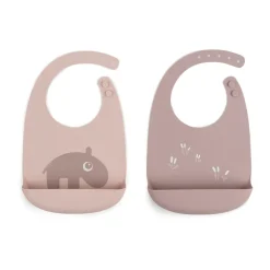 Sale Done by deer Baberos Ozzo, 2-pack, Powder Beige