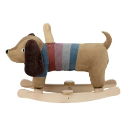 Outlet Bloomingville Balancín animal Charlie 66x34x51 cm, perro MarrónMulti