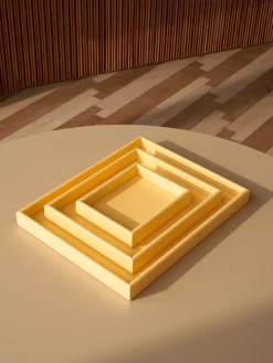 Clearance Montana Bandeja Arrange small 17,3x21,4 cm, Acacia Amarillo