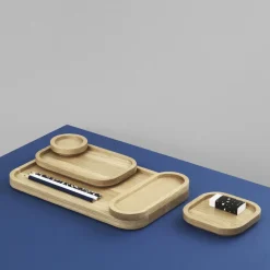 Sale Normann Copenhagen Bandeja Astro, 12 x 20 cm Marrón