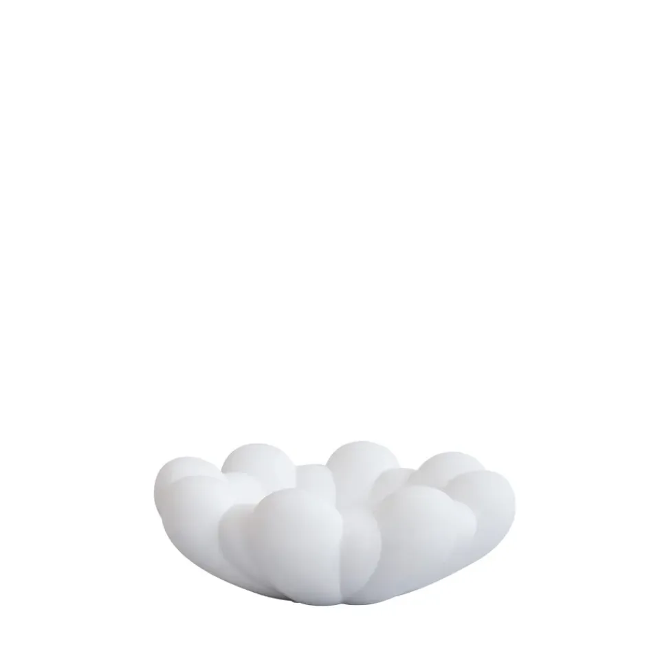 Online 101 Copenhagen Bandeja Bloom Big, Bone white Blanco