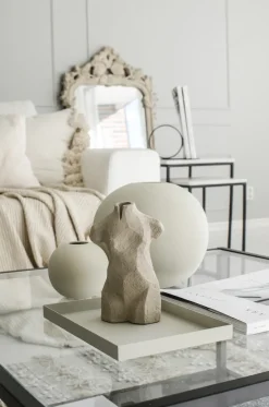 Sale Cooee Design Bandeja Cooee 24,5 cm, Shell Blanco