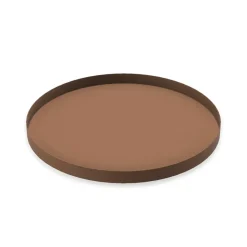 Online Cooee Design Bandeja Cooee redonda, 30 cm, Coconut Marrón
