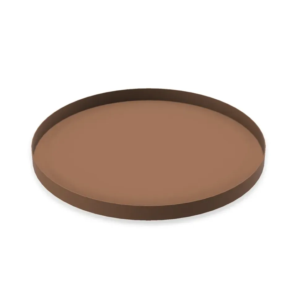 Online Cooee Design Bandeja Cooee redonda, 30 cm, Coconut Marrón
