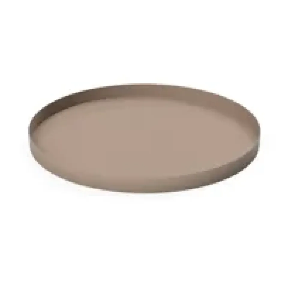 Online Cooee Design Bandeja Cooee redonda, 30 cm, Taupe Gris