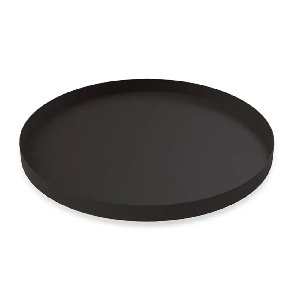 Hot Cooee Design Bandeja Cooee redonda, 40 cm, Negro