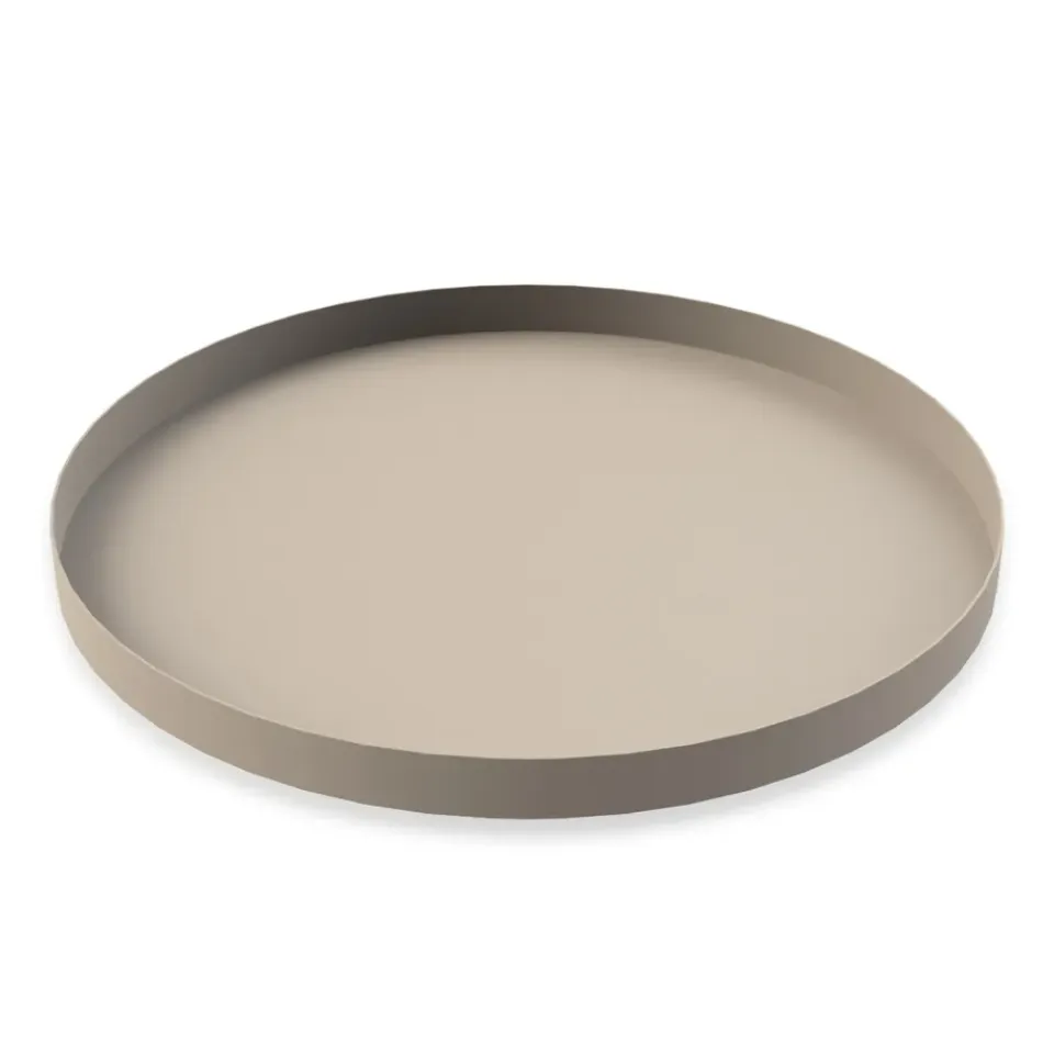 Clearance Cooee Design Bandeja Cooee redonda, 40 cm, Sand Beige