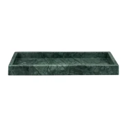 Sale Mette Ditmer Bandeja de decoración Marble 16x31 cm, Dark forest Verde