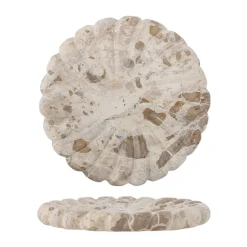 Online Bloomingville Bandeja de mármol Marlie Ø22,5 cm, Natural Marrón
