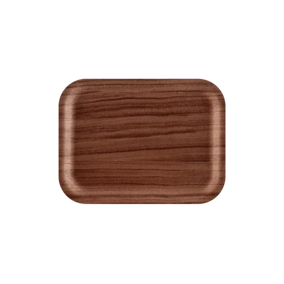 Åry Home Bandeja de sándwich Viventium 20 x 15 cm, nogal Marrón