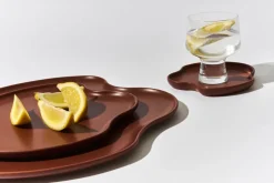 Sale Iittala Bandeja decorativa Aalto, Fuego, 35 cm Marrón