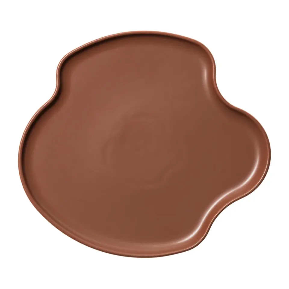 Sale Iittala Bandeja decorativa Aalto, Fuego, 25 cm Marrón