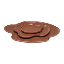Sale Iittala Bandeja decorativa Aalto, Fuego, 25 cm Marrón