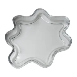 Discount DBKD Bandeja decorativa Filter, , Ø22 × 2 cm Transparente